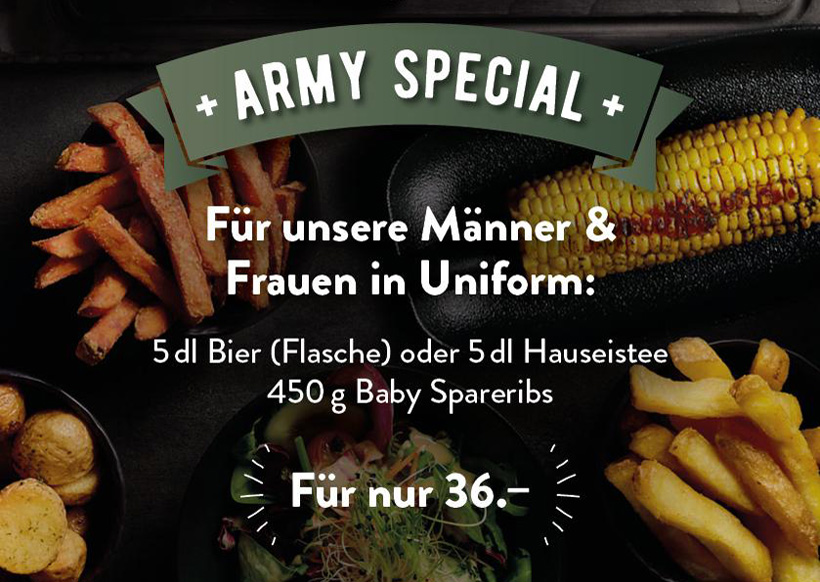 RIBS Army Special für unsere Männer und Frauen in Uniform