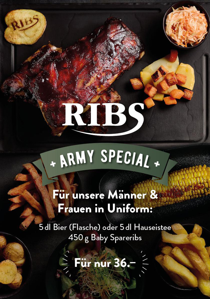RIBS Army Special für unsere Männer und Frauen in Uniform