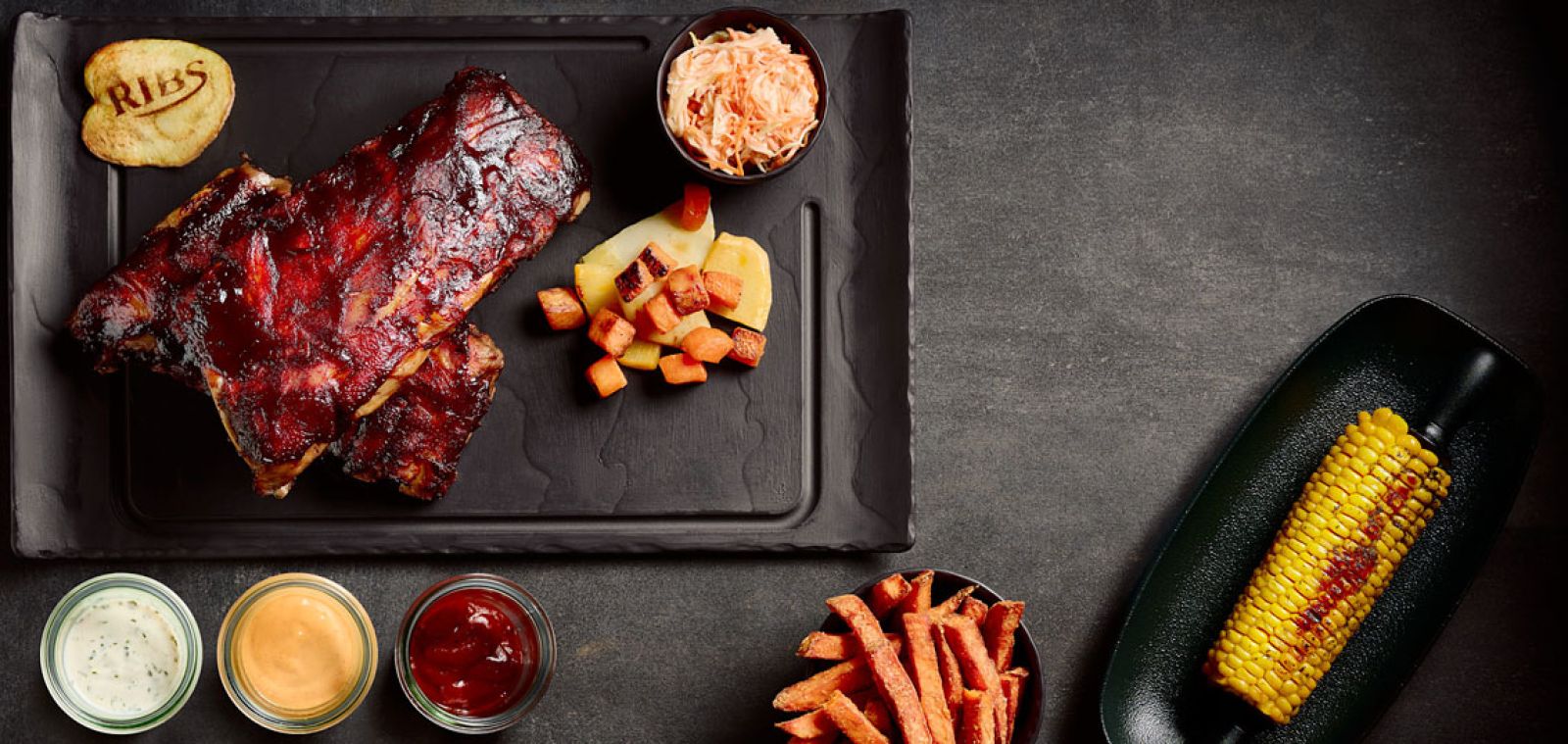 Beste Steaks, saftigen Burgers, zarte Filets und legendäre Ribs