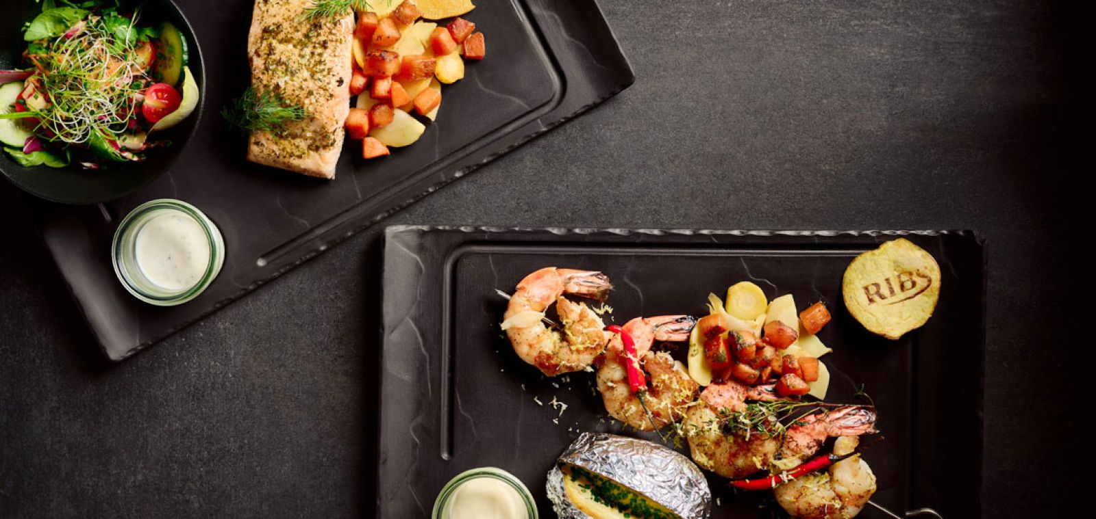 Beste Steaks, saftigen Burgers, zarte Filets und legendäre Ribs